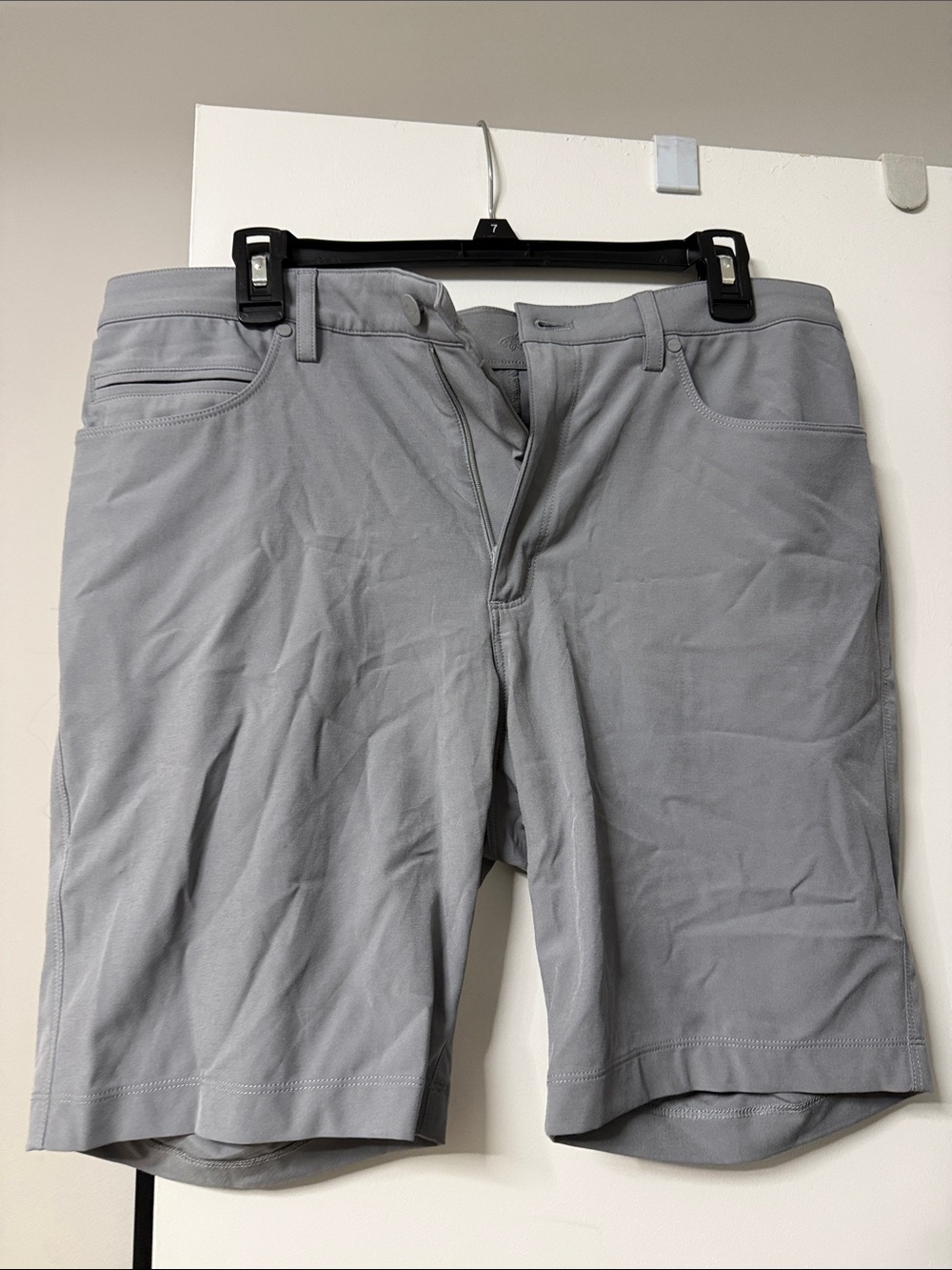 Greg Norman Collection Light Gray Performance Shorts